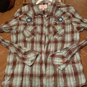 Panhandle Slim pearl snap Top